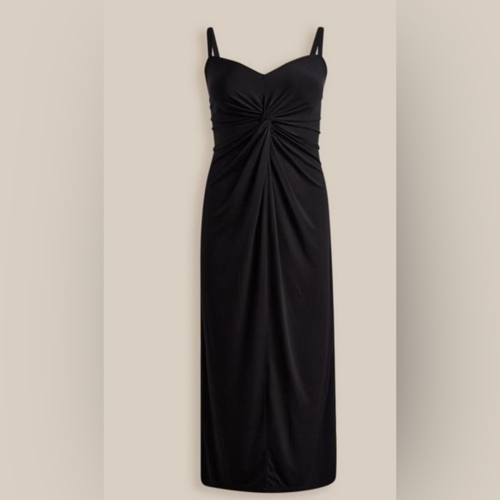 torrid Maxi Ruched Front Bodycon Dress 30 NWT